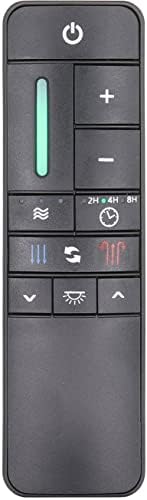 Anderic RR7225T Ceiling Fan Remote Control – 9-Speed Light Dimming – Compatible with Kensgrove & Altura DC Fans – UC7225