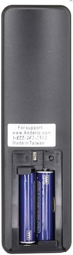 Anderic RR7225T Ceiling Fan Remote Control – 9-Speed Light Dimming – Compatible with Kensgrove & Altura DC Fans – UC7225