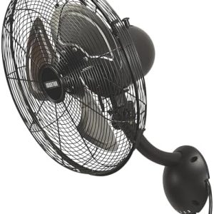 Ironton 14in. Oscillating Wall-Mount Garage Fan - High Airflow 2200 CFM - Perfect for Garages & Workshops - Space-Saving
